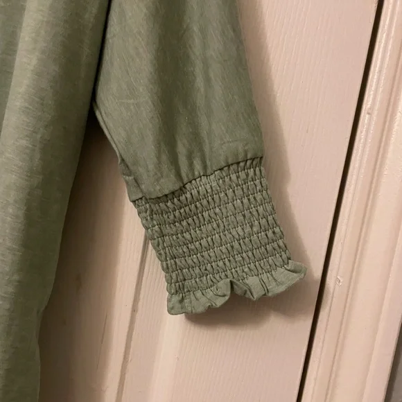 DokoToo, Women's Olive Green Top - Picture 6 of 12